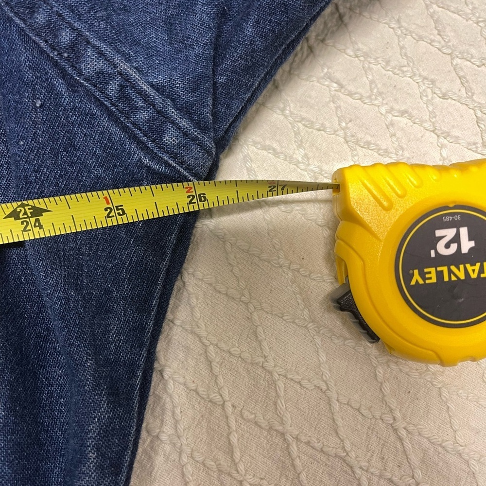 Vintage Cherokee Blue Denim Jacket with Red Interior - Picture 7 of 8